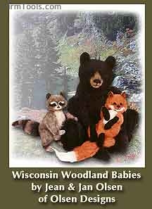 Una simpatica famiglia di orsetti dello Wisconsin